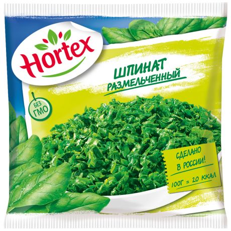 Шпинат Hortex размельченный замороженный 400 г