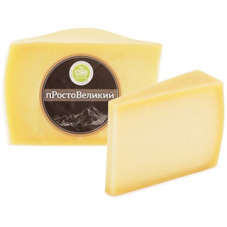 Сыр полутвердый Eco Village простоВеликий 45% 0.2-0.3 кг