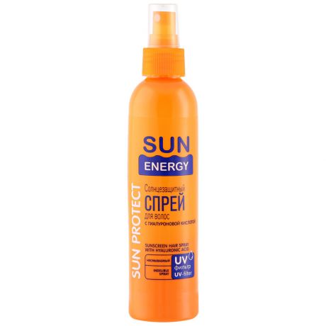 Спрей солнцезащитный для волос Sun Energy с гиалуроновой кислотой 200 мл