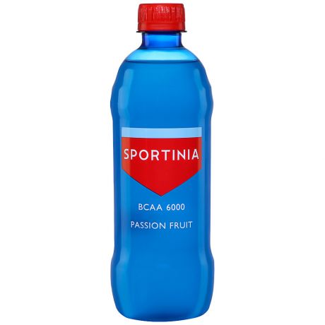 Напиток Sportinia BCAA 6000 спортивный со вкусом маракуйи 0.5 л
