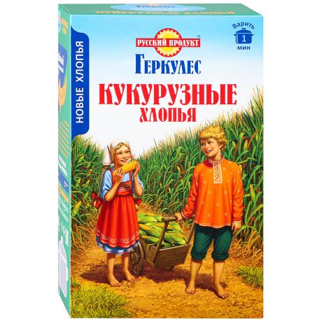 Хлопья Русский продукт Геркулес кукурузные 400 г