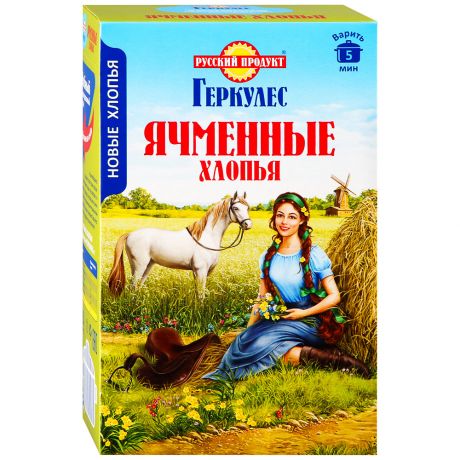 Хлопья Русский продукт Геркулес ячменные 400 г