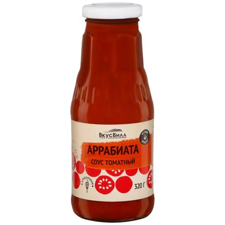 Соус ВкусВилл томатный Аррабиата 320 г