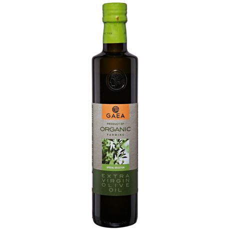 Масло оливковое Gaea нерафинированное Экстра Вирджин Organic 0,5л