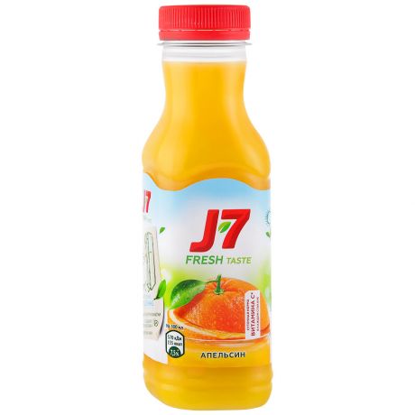 Сок J7 Апельсиновый с мякотью 0.3 л