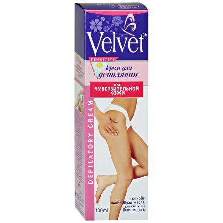 Крем для депиляции Velvet для чувствительной кожи 100 мл