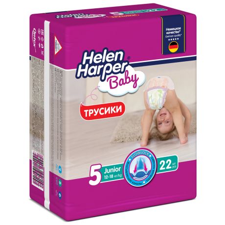 Подгузники-трусики Helen Harper baby Junior 12-18 кг 22 штук