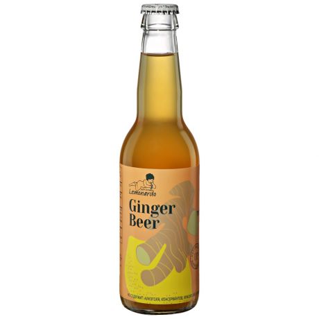 Лимонад Lemonardo Ginger Beer 0.33 л