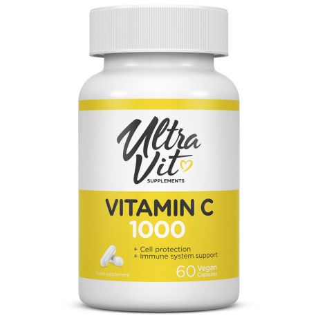 Витамин С UltraVit 1000 мг (60 капсул)