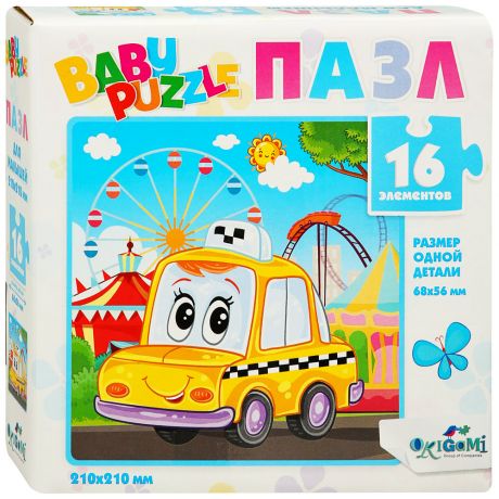 Пазл Baby Games для малышей Такси (16 деталей) 05833