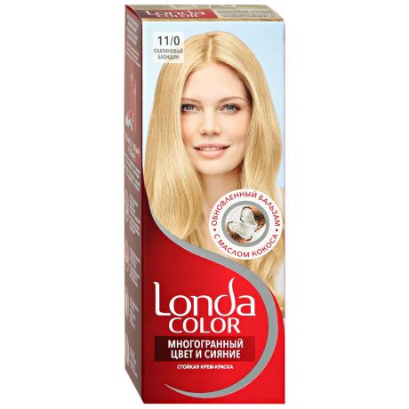 Крем-краска для волос Londa Londacolor стойкая оттенок 11.0 платиновый блондин 110 мл