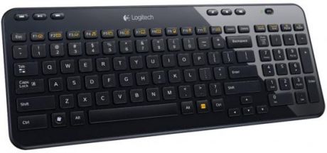 Клавиатура беспроводная Logitech K360 USB черный 920-003095