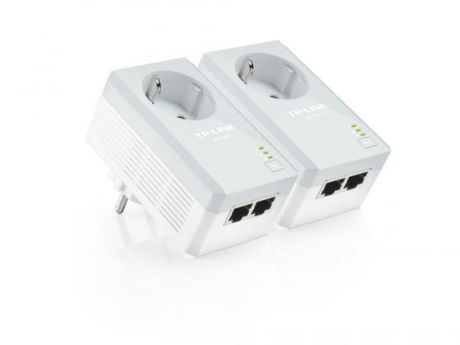 Комплект адаптеров Powerline TP-LINK TL-PA4020PKIT 10/100Mbps 500Mbps