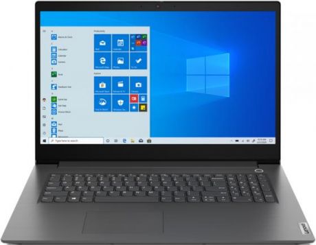 Ноутбук Lenovo V17-IIL 17.3" 1920x1080 Intel Core i5-1035G1 256 Gb 8Gb WiFi (802.11 b/g/n/ac/ax) Bluetooth 5.0 Intel UHD Graphics серый Без ОС 82GX007SRU