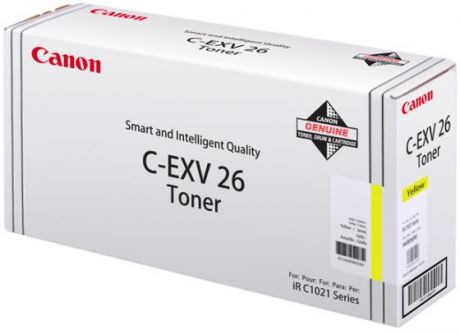 Картридж Canon C-EXV26Y для iRC-1021i желтый 6000стр