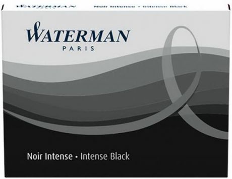 Картридж Waterman Standard Cartridge 8 шт черный S0110850