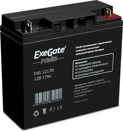 Батарея Exegate 12V 17Ah EG17-12 EXG12170