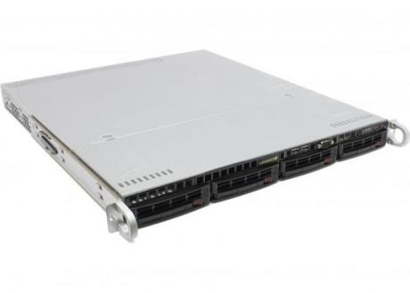 Серверный корпус 1U Supermicro CSE-815TQC-R706WB 720 Вт чёрный