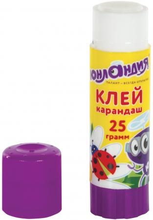 Клей-карандаш ЮНЛАНДИЯ 227612 25 гр.