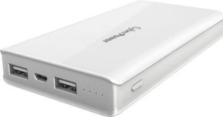 Внешний аккумулятор Power Bank 15000 мАч CyberPower CP15000PEG белый