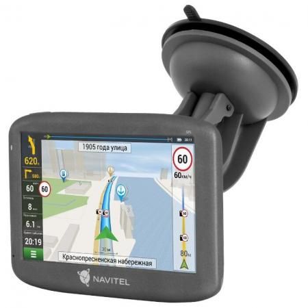 Навигатор Автомобильный GPS Navitel E505 Magnetic 5" 800x480 8Gb microSDHC черный Navitel