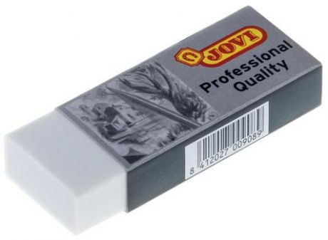 Ластик большой JOVI (Испания) "Professional", 60х22х11 мм, белый, прямоугольный, 2020