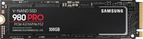 Твердотельный накопитель SSD M.2 500 Gb Samsung 980 PRO Read 7000Mb/s Write 5000Mb/s 3D NAND TLC MZ-V8P500BW