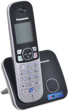 Радиотелефон DECT Panasonic KX-TG6811RUB черный