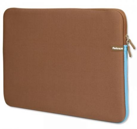Чехол для ноутбука 18" PortCase KNP-18 коричневый