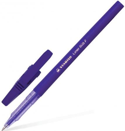 Ручка шариковая Stabilo Liner фиолетовый 0.3 мм