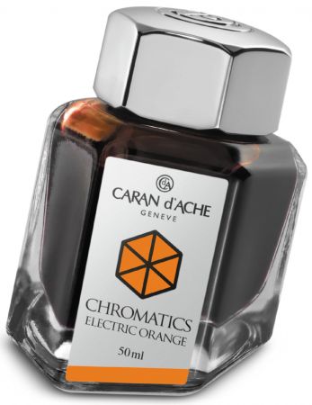 Флакон с чернилами Carandache Chromatics Electric Orange чернила оранжевый 50мл 8011.052