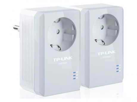 Комплект адаптеров Powerline TP-LINK TL-PA4010PKIT 10/100Mbps 500Mbps
