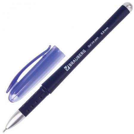 Ручка гелевая гелевая BRAUBERG "Impulse" синий 0.35 мм