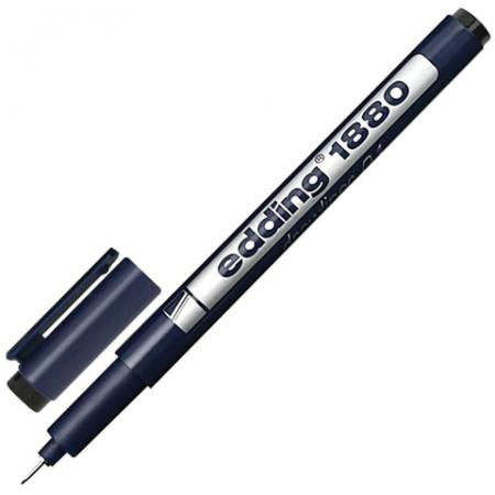 Капиллярная ручка капилярный Edding DRAWLINER 1880 черный 0.1 мм