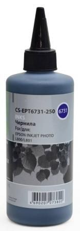 Чернила Cactus CS-EPT6731-250 для Epson L800/L810/L850/L1800 черный 250мл