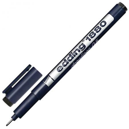 Ручка капиллярная капилярный Edding DRAWLINER 1880 черный 0.5 мм