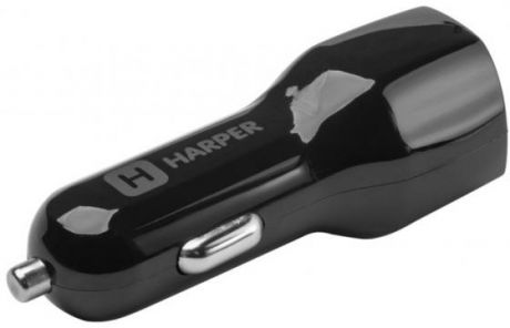 Автомобильное зарядное устройство Harper CCH-6220 2.1A 2 х USB черный