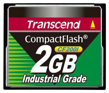 Промышленная карта памяти CompactFlash Transcend 200I, 2 Гб SLC, темп. режим от -40? до +85?
