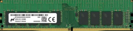 Оперативная память для компьютера 32Gb (1x32Gb) PC4-21300 2666MHz DDR4 UDIMM ECC CL19 Micron MTA18ASF4G72AZ-2G6B1