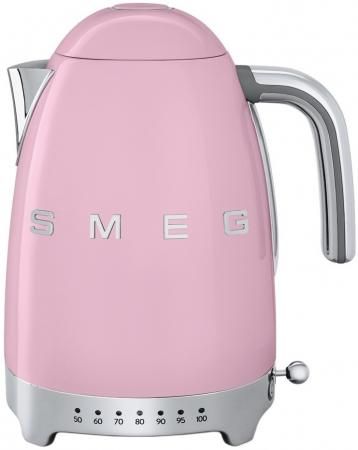 Чайник электрический Smeg KLF04PKEU 2400 Вт розовый 1.7 л металл