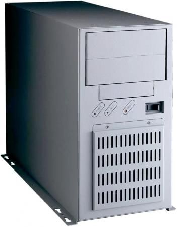 IPC-6608BP-00D Desktop/Wallmount Chassis, PICMG 1.0/1.3, Drive bays: 2*5.25" + 1*3.5", 8xFullSize ExpSlot, 1x120mm fan, w/o PSU, Dim(WHD): 173x315x410mm Advantech