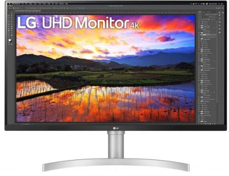 Монитор 32" LG 32UN650-W белый IPS 3840x2160 350 cd/m^2 5 ms HDMI DisplayPort Аудио 32UN650-W.ARUZ