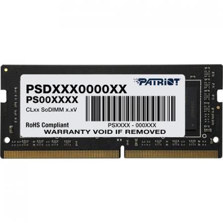 Оперативная память для ноутбука 16Gb (1x16Gb) PC4-25600 3200MHz DDR4 SO-DIMM CL22 Patriot PSD416G32002S