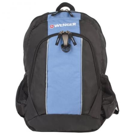 Рюкзак ручка для переноски WENGER Рюкзак универсальный 20 л черный голубой