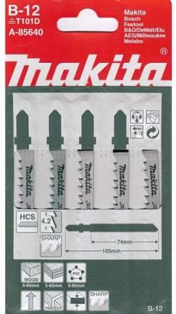 Лобзиковая пилка Makita A-85640 5шт