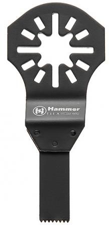 Полотно пильное для МФИ Hammer Flex 220-013 MF-AC 013 погружное ступенчатое, BiM, 10мм, дерево/мет