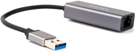 Кабель-переходник USB 3.0 (Am) -- LAN RJ-45 Ethernet 1000 Mbps, Aluminum Shell,Telecom TU312M