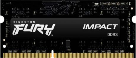 Оперативная память для ноутбука 4Gb (1x4Gb) PC4-14900 1866MHz DDR3L SO-DIMM CL11 Kingston FURY Impact KF318LS11IB/4