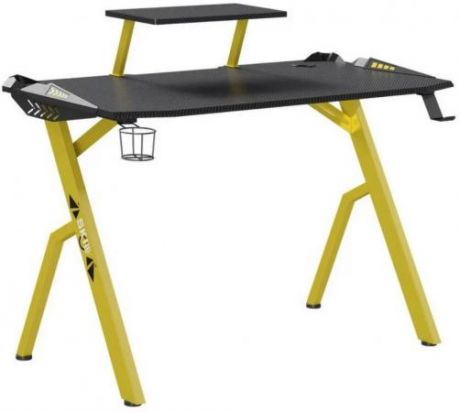 Игровой стол Skyland SKILL CTG-001 чёрно-жёлтый (1200 x 600 x 750 мм, МДФ, металл, карбон)