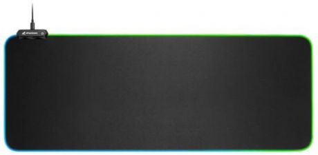 Игровой коврик для мыши Sharkoon 1337 RGB V2 900 (900 x 425 x 3 мм, RGB подсветка, текстиль, резина)